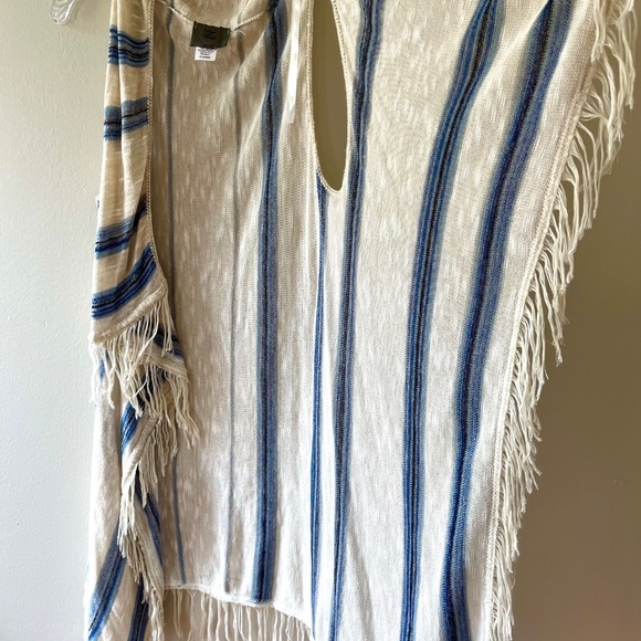 XL Sweet Sinful Boho Chic Open Knit Cardigan Cover Up Fringe - Picture 4 of 5